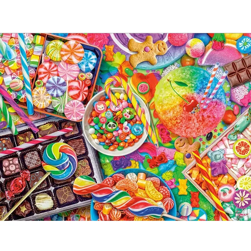 

Sunature AB Diamond Painting Art Full Square Round Drills Snack Diamond Painting Kits (5-10 AB Colors)