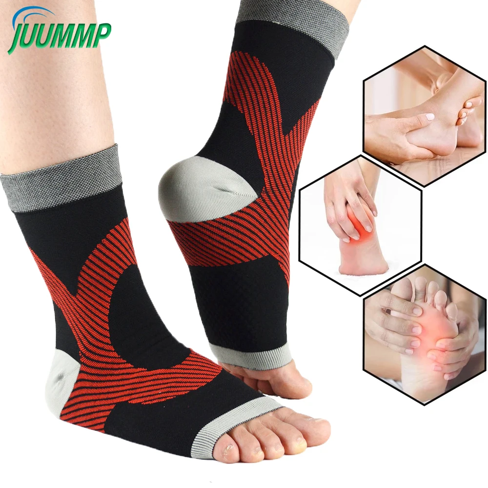 1 Pair Nano Socks Neuropathy Socks Compression Sleeve For Ankle For