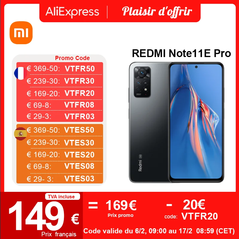 Global Rom Xiaomi Redmi Note 11E Pro 5G Smartphone Note 11 E Pro 108Mp Fotocamera Posteriore Snapdragon 695 67W Caricabatterie 5000Mah Batteria