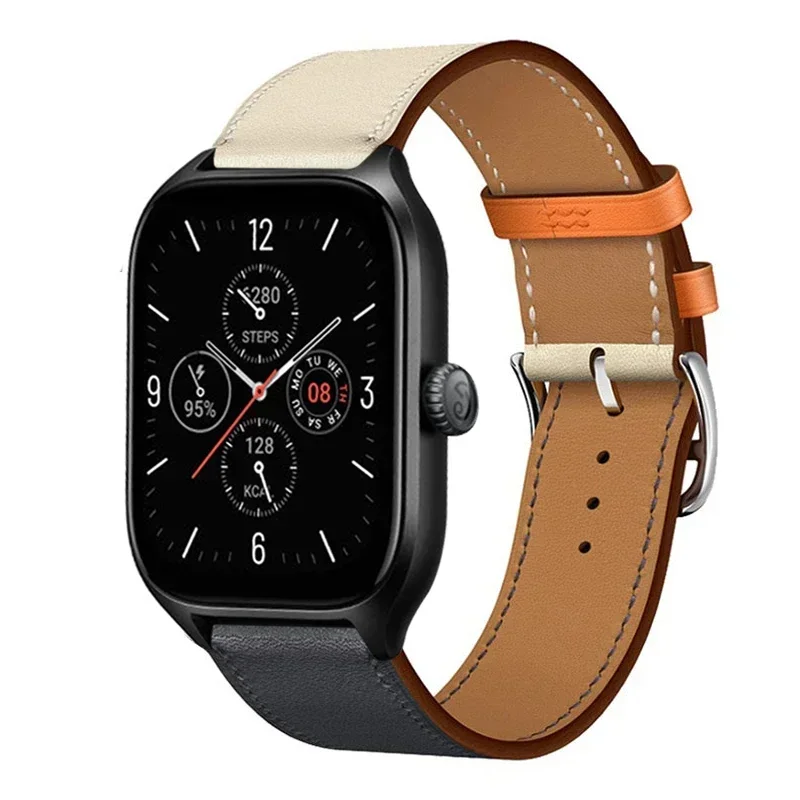 Elegant Leather Watch Band - Premium 20mm/22mm Strap
