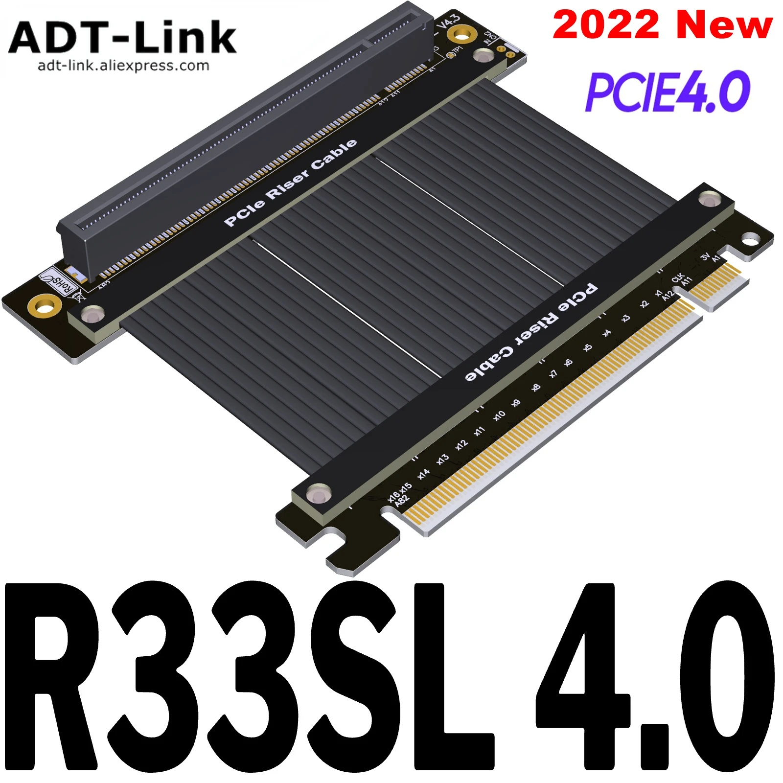 cabo-de-extensao-pcie-x16-riser-placa-grafica-rtx-3090-extensor-gen4-chassi-atx-adaptador-gpu-pci-express-40-novo-2022