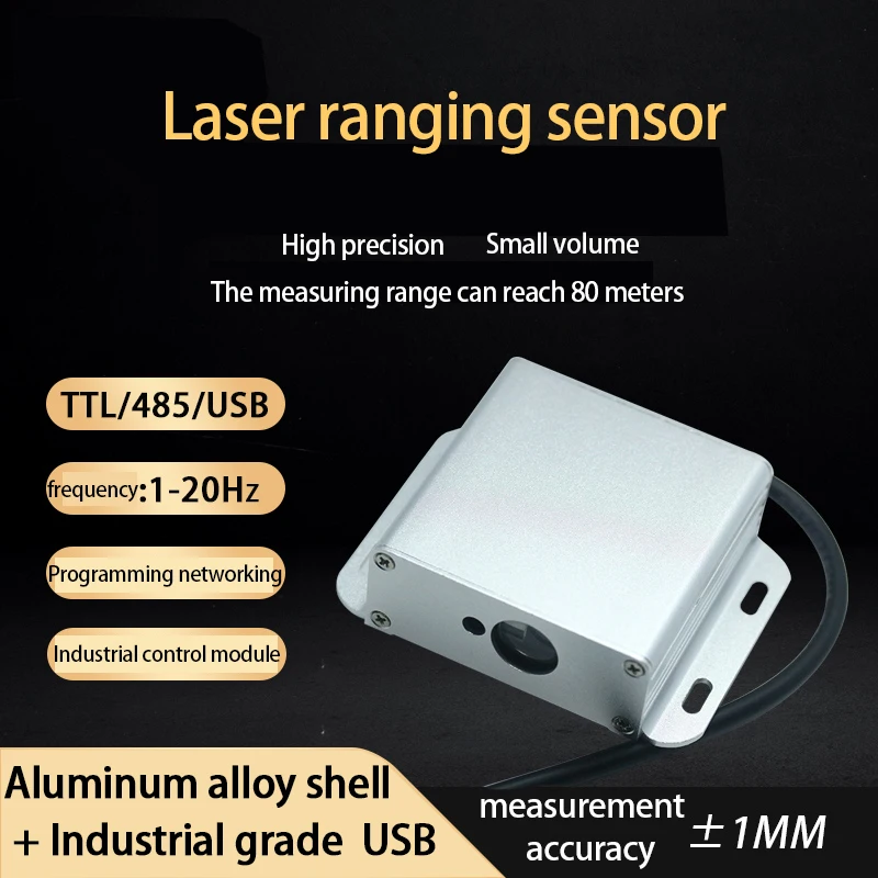 Laser-distance-sensor-infrared-lidar-displacement-module-distance ...