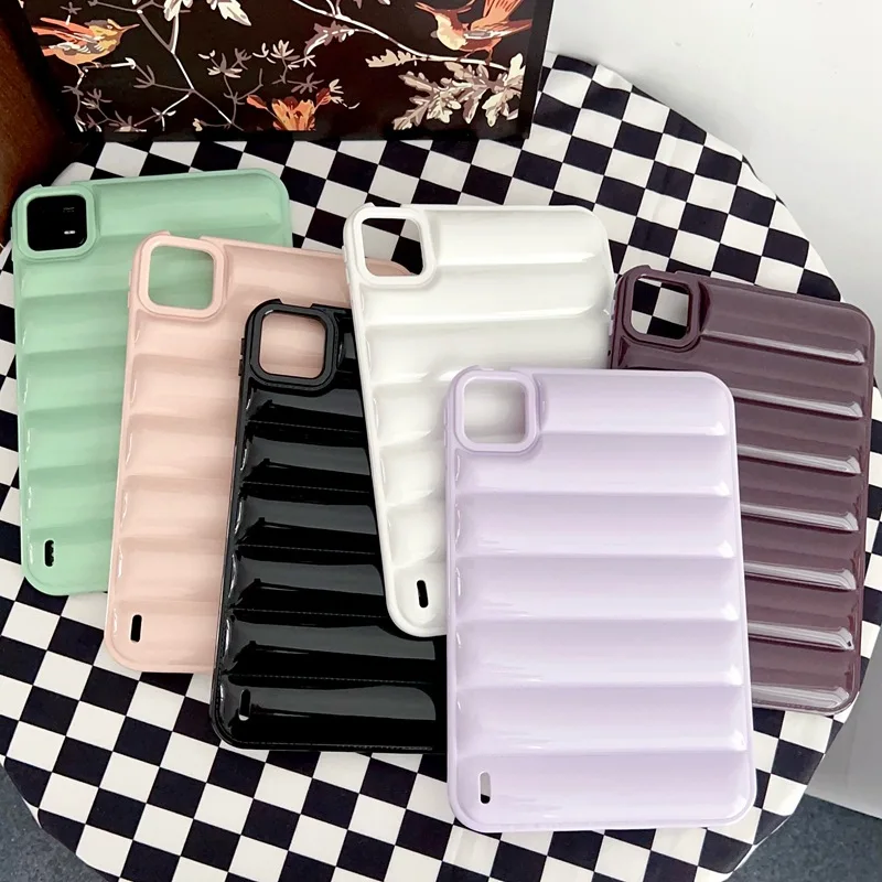 Vibrant Candy Color Shockproof Soft Silicone Tablet Case - 11-inch Cover
