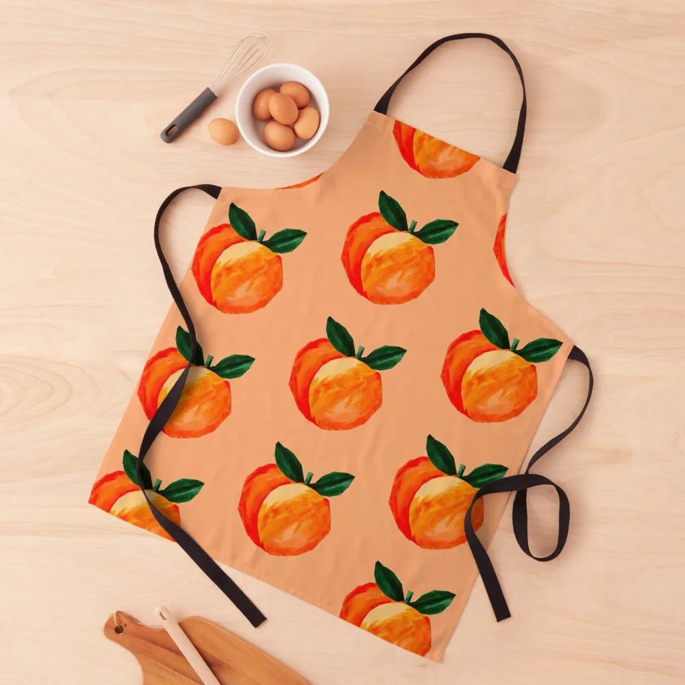 

Peach Apron For Man Ladies Apron