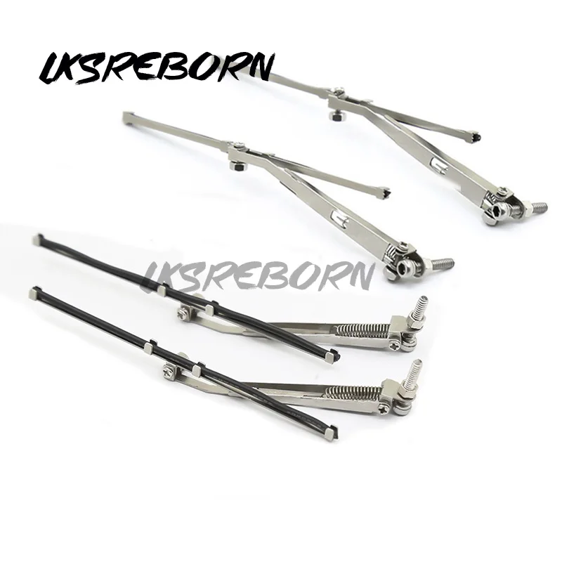 

Metal Windshield Wiper for 1/10 RC Crawler AXIAL SCX10 JEEP Cherokee TRX4 Defender Bronco G500 MST KM2 Parts