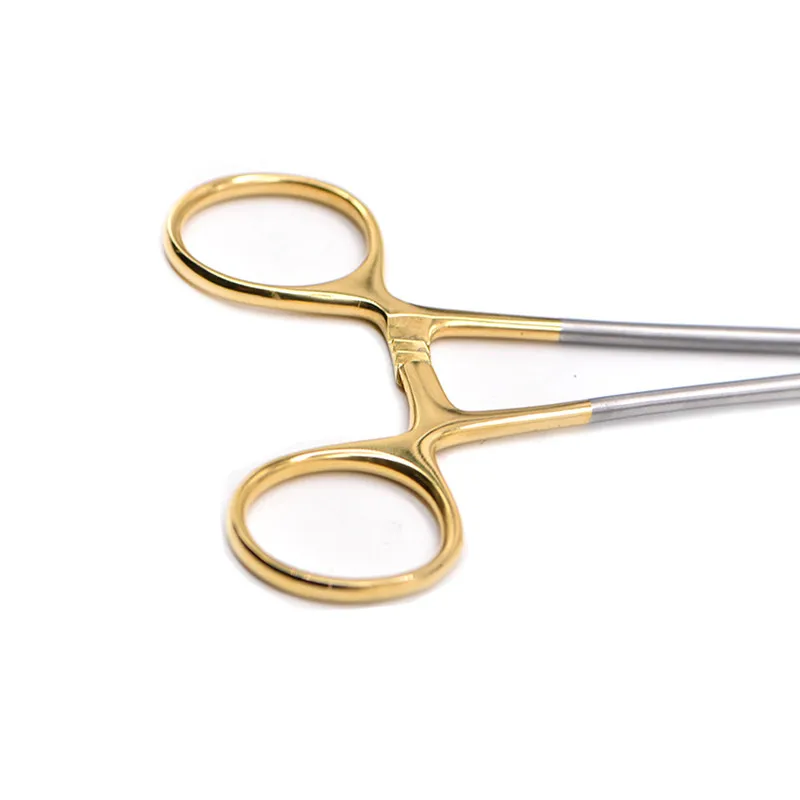 1PC Dental Needle Holder Plier TC Head German Reusable Stainless Steel Gold Plated Handle Orthodontic Forcep Surgical Instrument S96715fe991f24e56bab92a8cbfce9d6aU