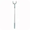 Multifunctional plastic telescopic clothes drying rod shower curtain fork rod home simple telescopic clothes drying rod 6