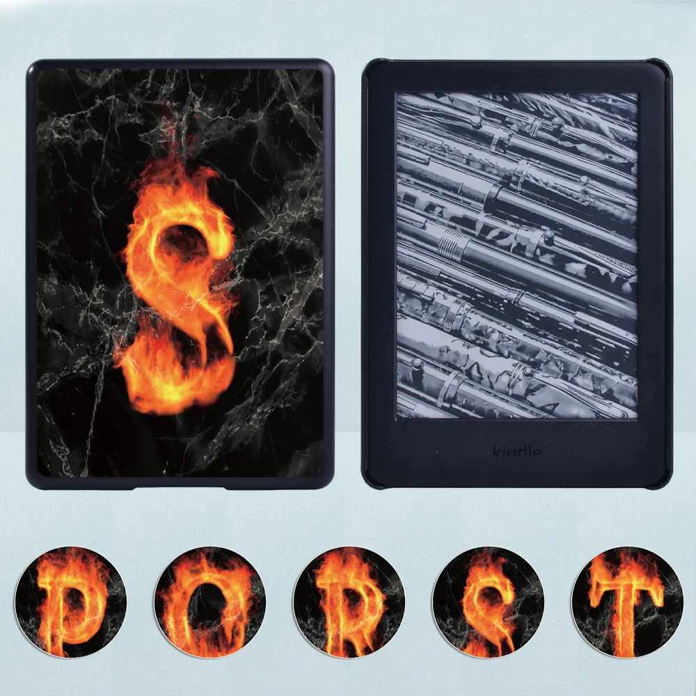 

Tablet Case for All-new Kindle 10th 2019 Kindle 8th 2016 Fire 26 Letters Cover for Paperwhite 1 5th/ 2 6th/ 3 7th/ 4 10th