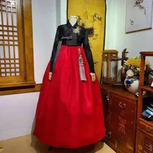 

Korean Dress Imported Fabric Folk Costume Bride Wedding Wedding Ceremony Toast Hanbok Wedding Dress Ladies Dress Tailor-made