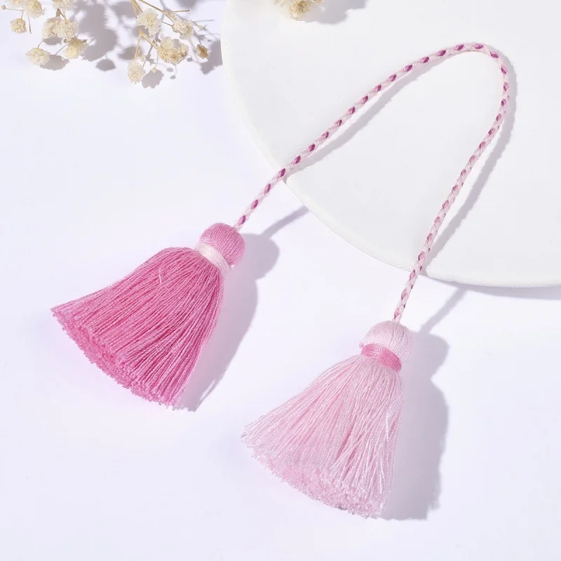 Asymmetric Double-Headed Tassel Sachet Clothing Christmas Curtain fan bag decoration pendant DIY Handcraft Cloth ornament tassel fringe tassel decoration tassel trim