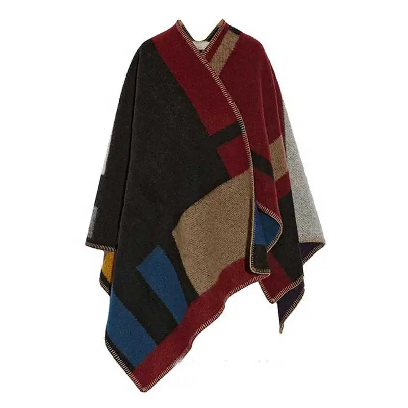 Custom Make Letter Embroidery on Women Blanket Pashmina Ponchos and Capes Top Quality Ladies Luxury Brand Scarfs Thicken Wraps plaid scarf autumn winter warm cashmere scarves plaid high quality long tassels women thicken wrap shawl ladies wool pashmina