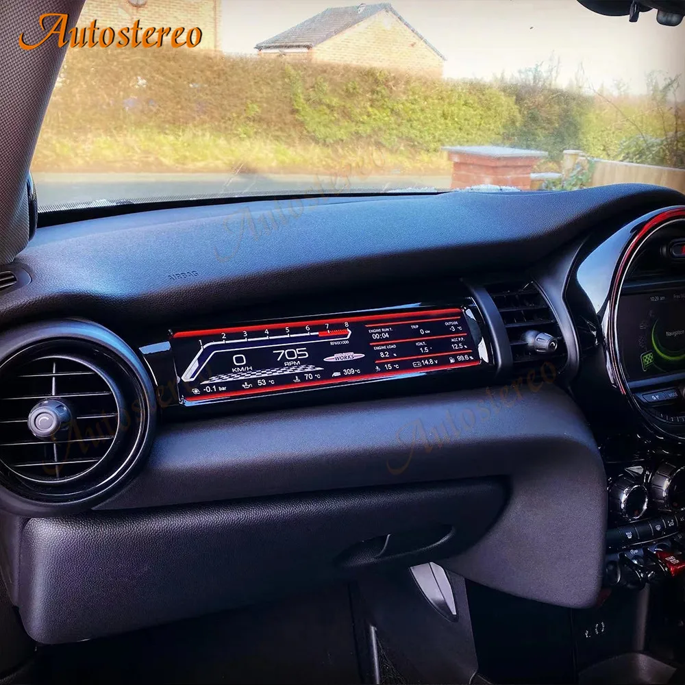 Passenger Screen Car Instrument Atmosphere Light For Mini F55 F56 F57 2015-2020