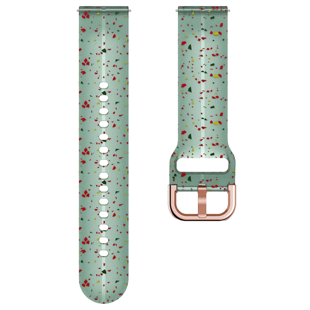 Premium Soft Silicone Watchband - 20mm Replacement Strap Bracelet