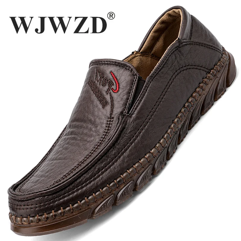 

Men Shoes Casual Leather Handmade Leisure Moccasins Luxury Brand Men's Loafers Breathable Slip on Driving Shoes Zapatos Hombre