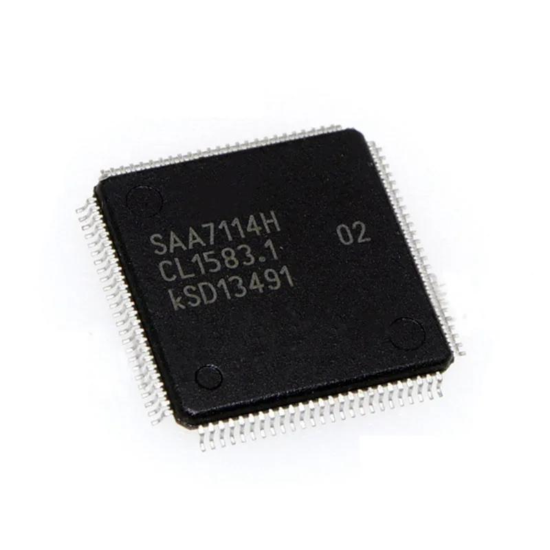 

10 шт./лот SAA7114H SAA7114 QFP-100