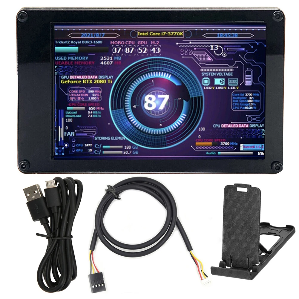  USB PC  ÷,    ̿, 3.5 ġ IPS DIY µ ͸ CPU GPU RAM HDD ũ