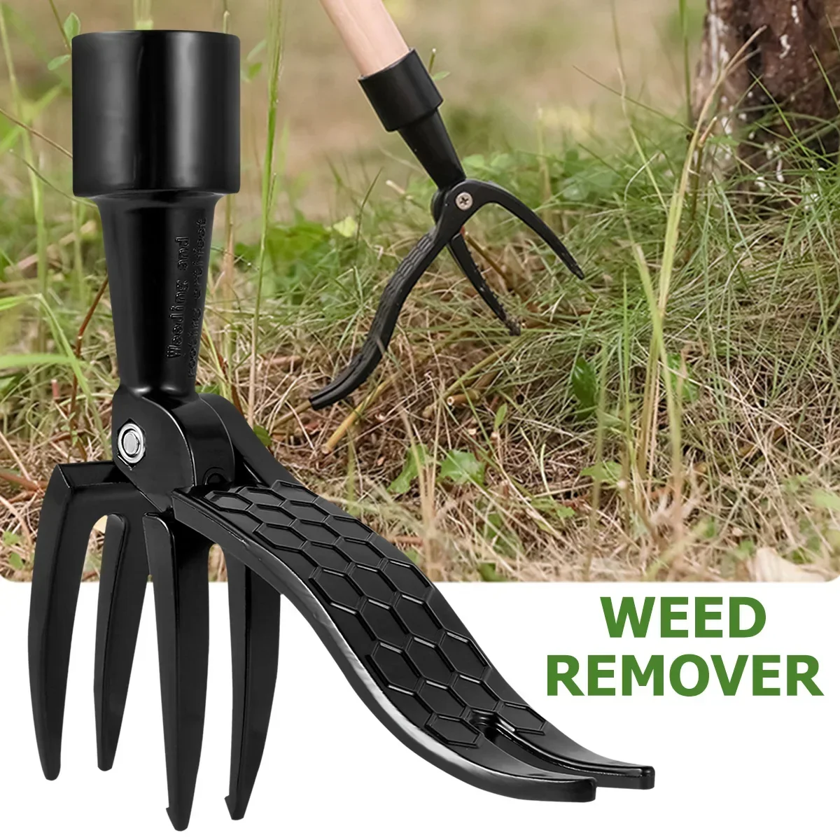 Description Picture 2 of itemGarden Supplies Gardening Weed Remover Tools Manual Grass Cutter  Agricultural Equipment Farming Weed Remover Hoe Digging Tool