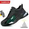 Fashion Sports Shoes Work Boots Puncture-Proof Safety Shoes Men Steel Toe Shoes Security Protective Shoes Tactical Boots
