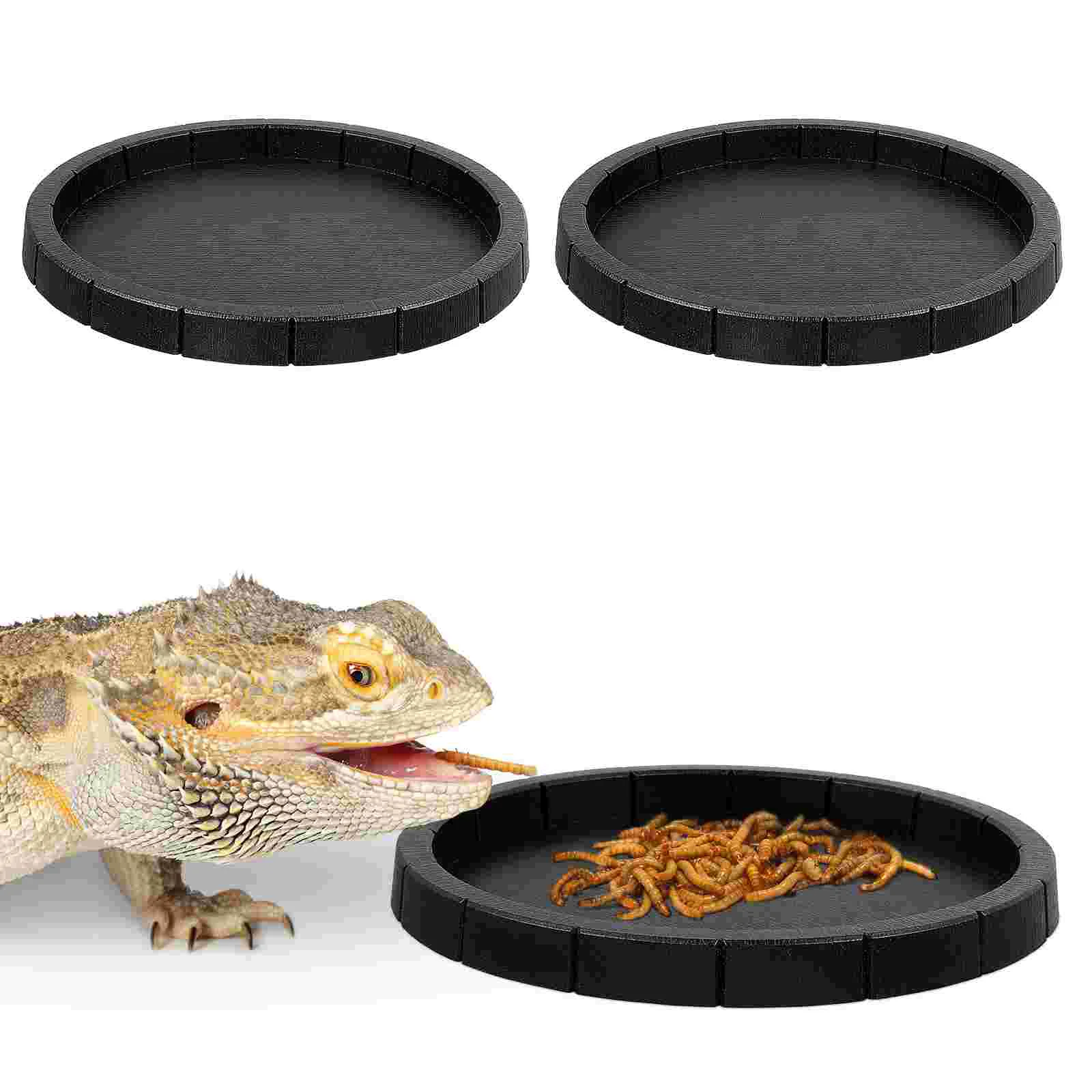 Pet Mangiare Bacini Lucertole Cibo Ciotole Fallout Decor Terrario Rettili Tartarughe Alimentatore
