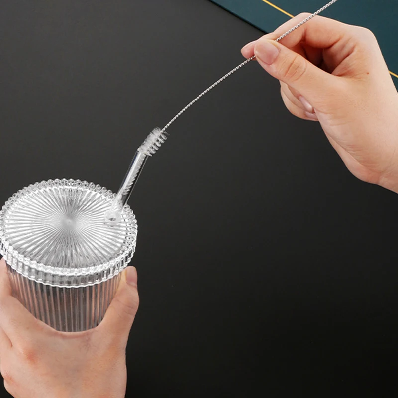 Bottle Brushes 10PCS Cleaning Tattoo Tattoo Equipment Pipeline Cleaning Tools Pipe Brush Stainless Steel Cup Brush Milk Bottle