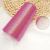 50g/Ball 2000Meters Metalic Silk Thread Color Gold Thin Partner Yarn for Hand Knitting Sweaters 50g/roll 6