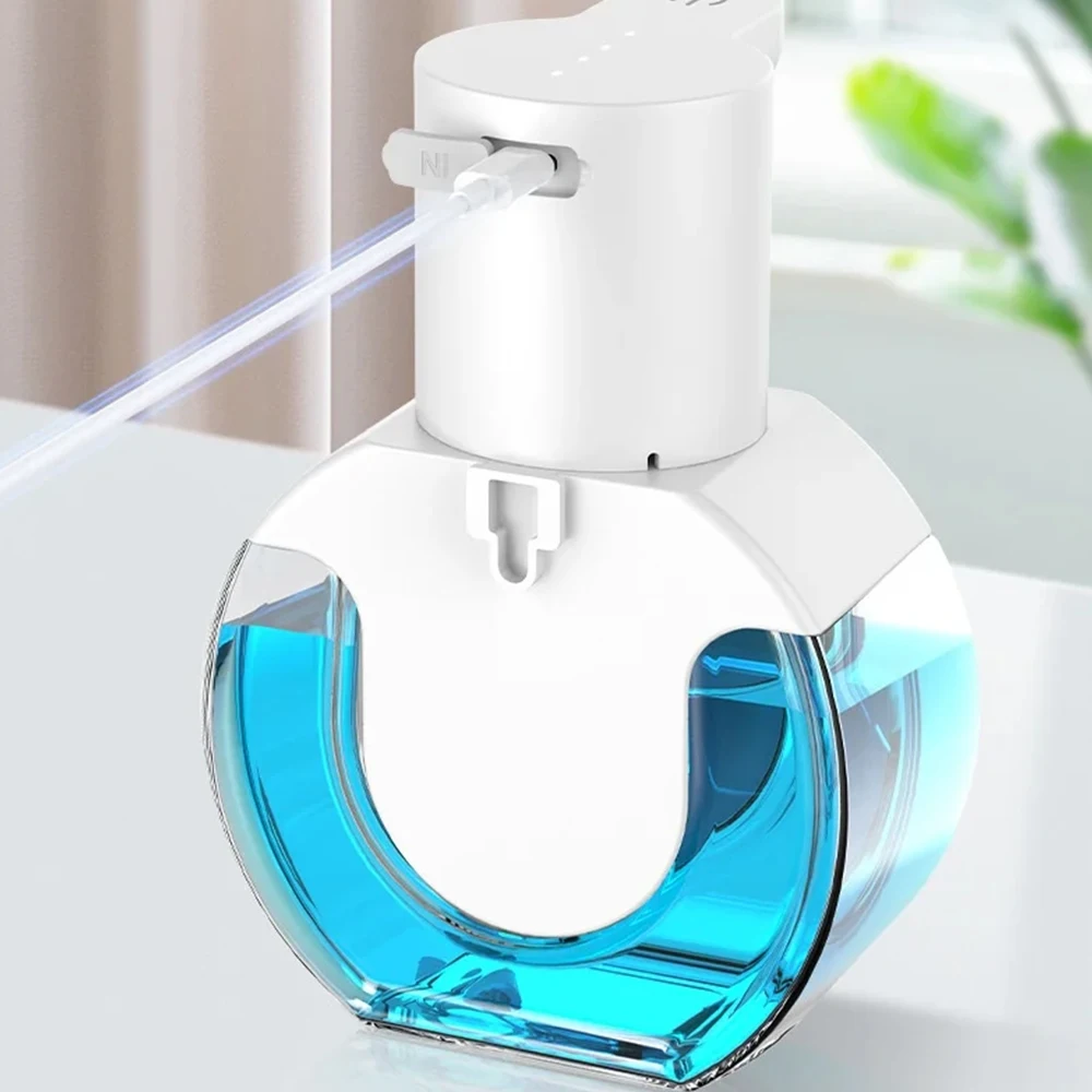 New Automatic Induction Wall Mounted Soap Dispenser Intelligent Household USB Rechargeable Hand Washer Dispenser