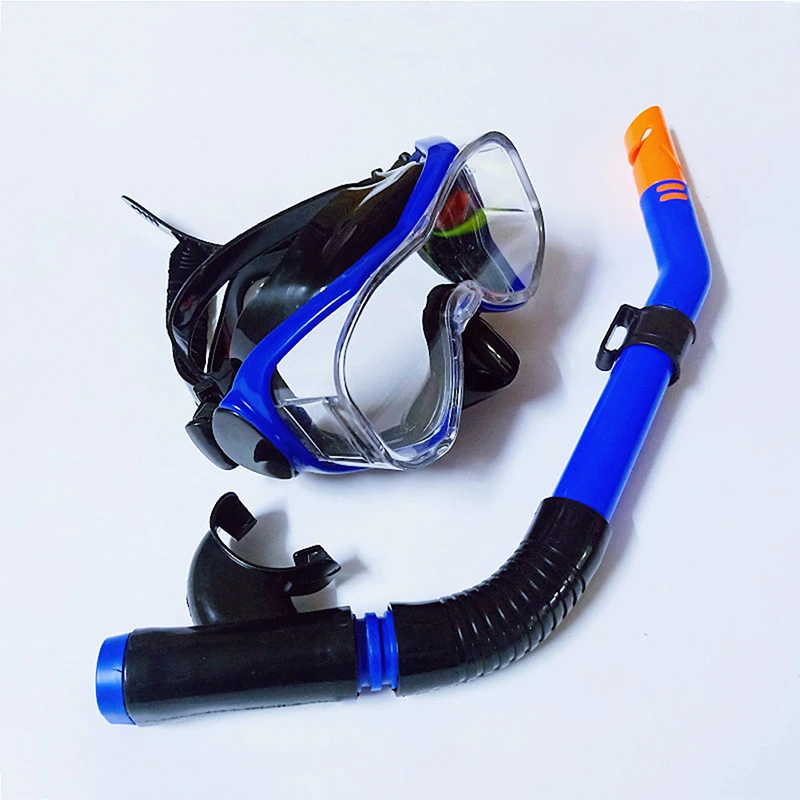 Professional Snorkel Set Full Face Mask Diving Goggles Equipment Deep Sea Suit Full Tempered Glass Dry Diving Glasses Adult welders glass welding goggles automatic variable photoelectric welding glasses auto darkening welding helmets protective glasses