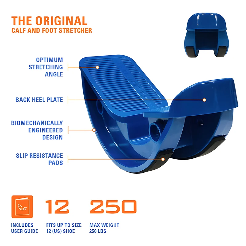 Foot Strecher Rocker Ankle Calf Stretching Board for Achilles Tendonitis Heel Pain calf stretching board leg stretching machine