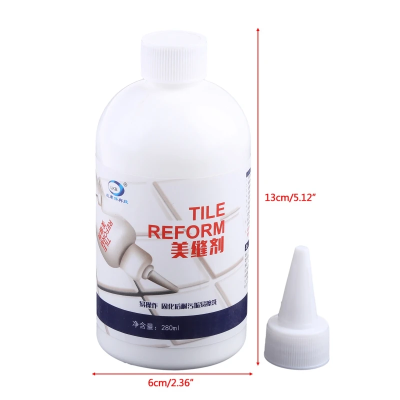 Tile for Gap Beauty Grout Epoxy Sealant Aide Repair Seam Filling Reform Wall Glu