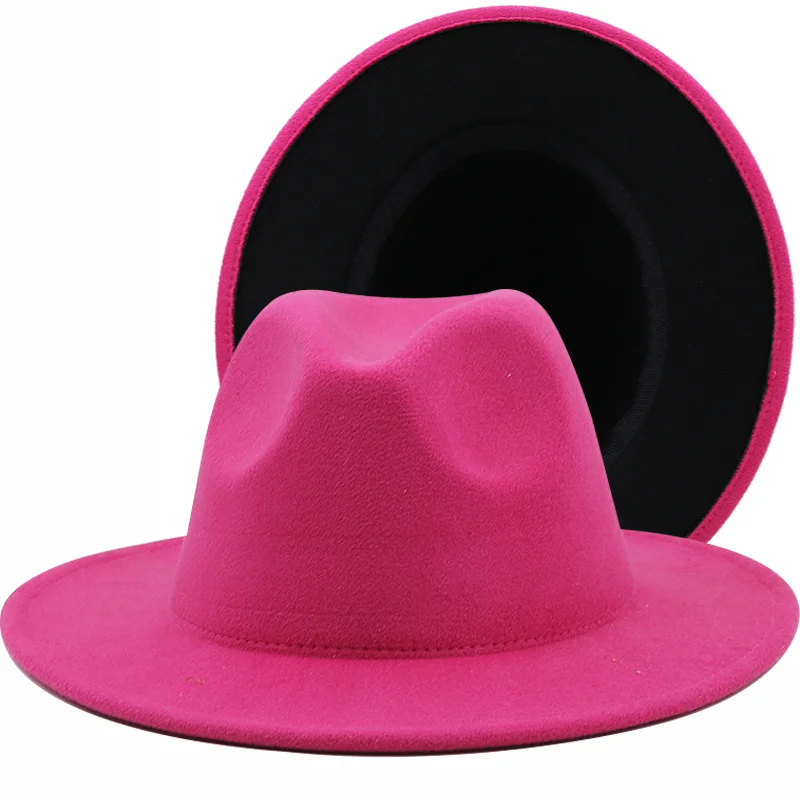 New Fedora Hat Women Wool Felt Vintage 