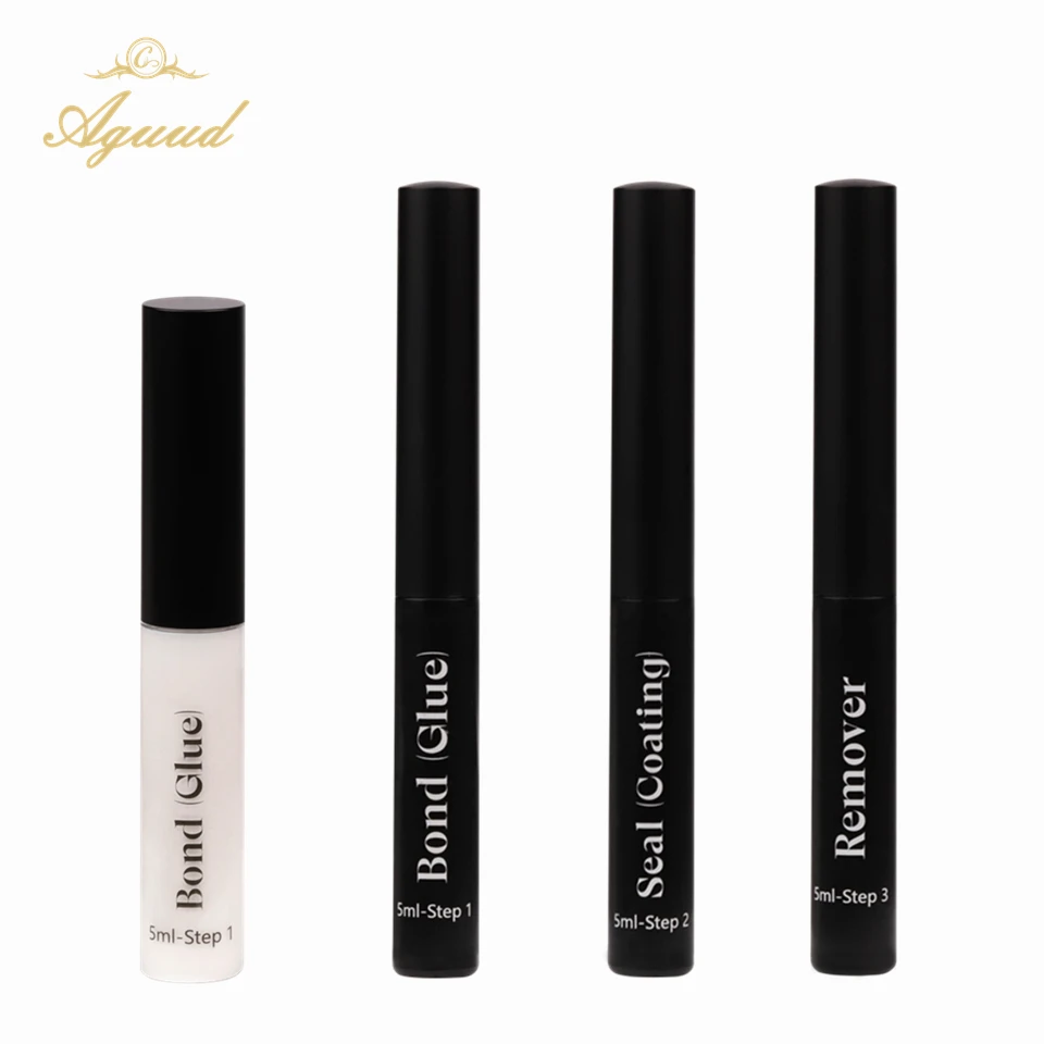 

Lash Cluster Bond Seal Remover Kit Clusters Eyelash Glue Remover Waterproof DIY Eyelash Extensions Glue Strong Hold Fast Remove