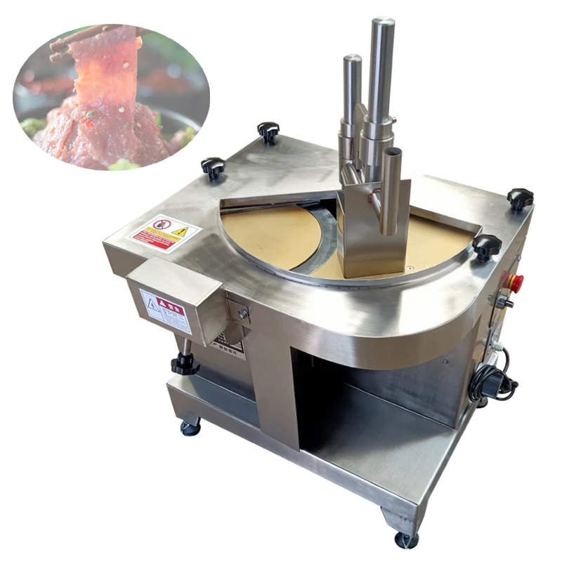 

Meat Slicer Stainless Steel 0.5-14mm Ultra-Thin Fresh Meat Slicer For Hot Pot Restaurant Canteen Hotel Meat Cutting Machine