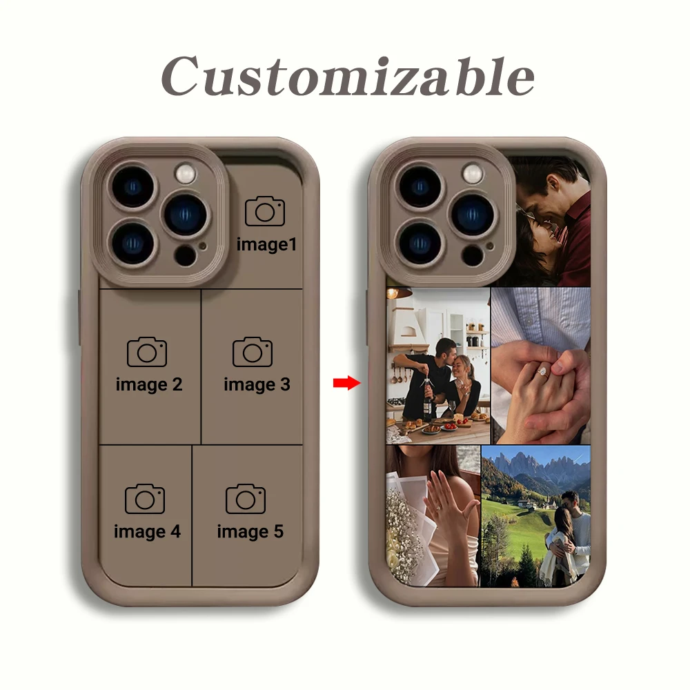 Personalized Photo Shockproof Soft TPU Phone Case For iPhone 17 Pro 16 15 14 13 12 11 Pro Max SE 2022 Plus16e X XR 7 8 17 Cover 1