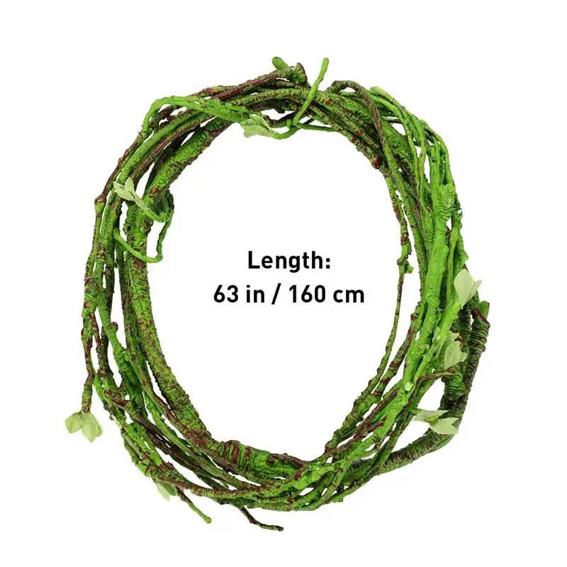 Reptile Vines Small Animals Habitat Branch for Lizard Decor