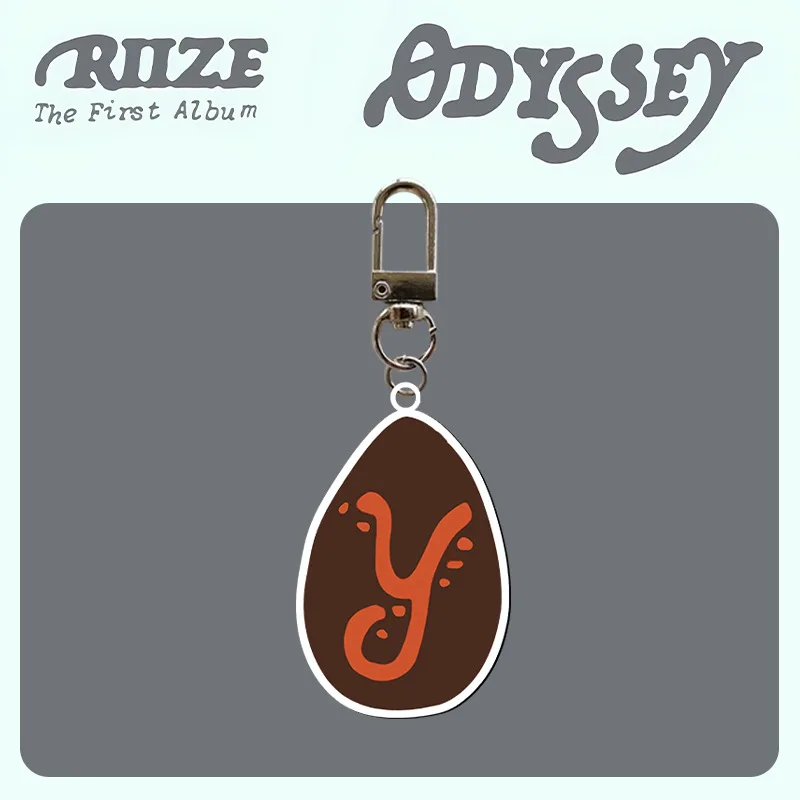 Kpop RIIZE 1st Album ODYSSEY Cartoon Key Chain LOGO Key