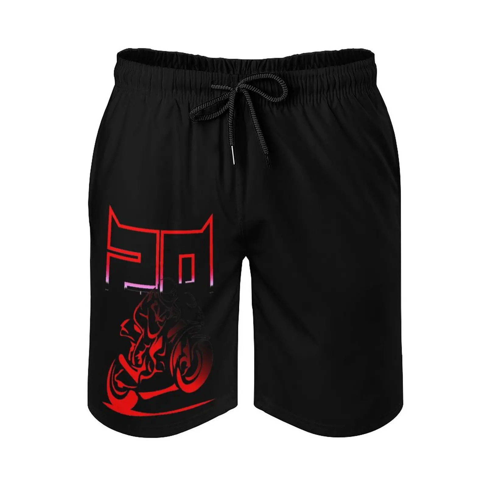

Anime Men's Beach Shorts #20 Fabio-Quartararos El-Diablo Loose Elastic Beach Funny Male Shorts Sports Adjustable Drawstring Brea