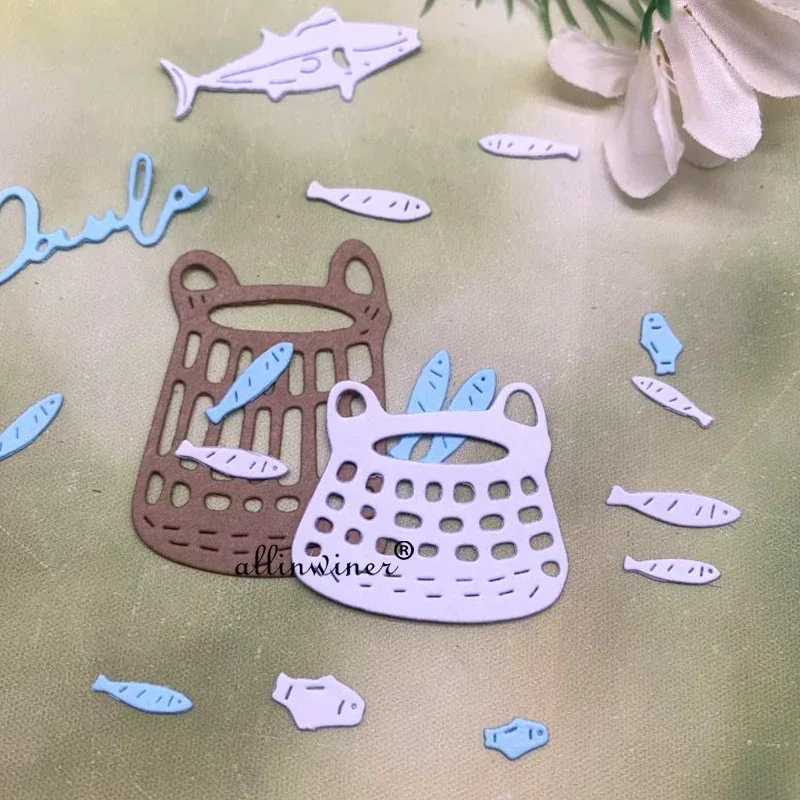 Fisch Serie Dekoration Metall Stanzformen Schablonen für DIY Scrapbooking dekorative Prägung Handwerk Stanzvorlage