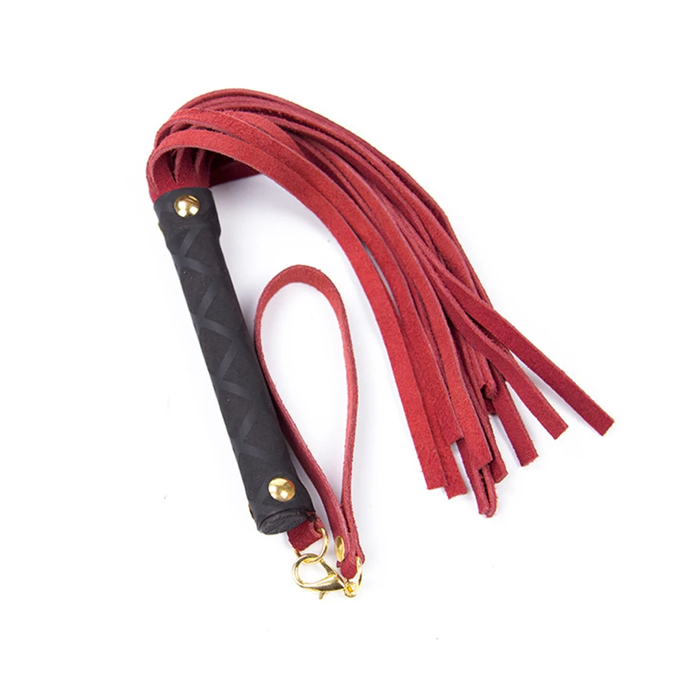 Sex Shop Products BDSM Woman Leather Whip Bondage Equipment Fetish Spanking Restraints Role Play Erotic Games_voghion.com