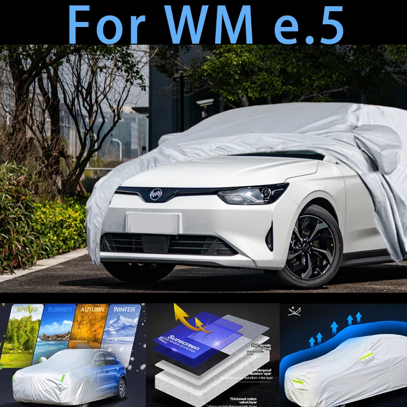 

For NIO e.5 Car protective cover,sun protection,rain protection, UV protection,dust prevention auto paint protective
