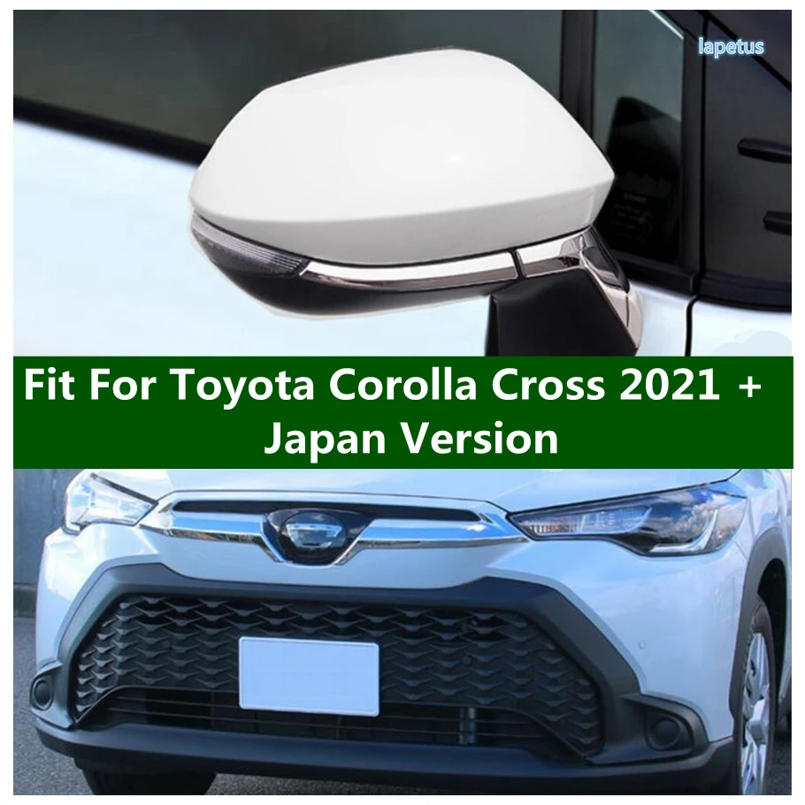 

Front Grille Grill / Rearview Mirror / Fog Light Lamp Cover Trim For Toyota Corolla Cross 2021 - 2023 Japan Version Accessories