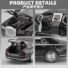 1:24 Aurus Motors Aurus Senat Russia Presidential Car Alloy Car Model Sound and Light Children's Toy Collectibles Birthday gift 6