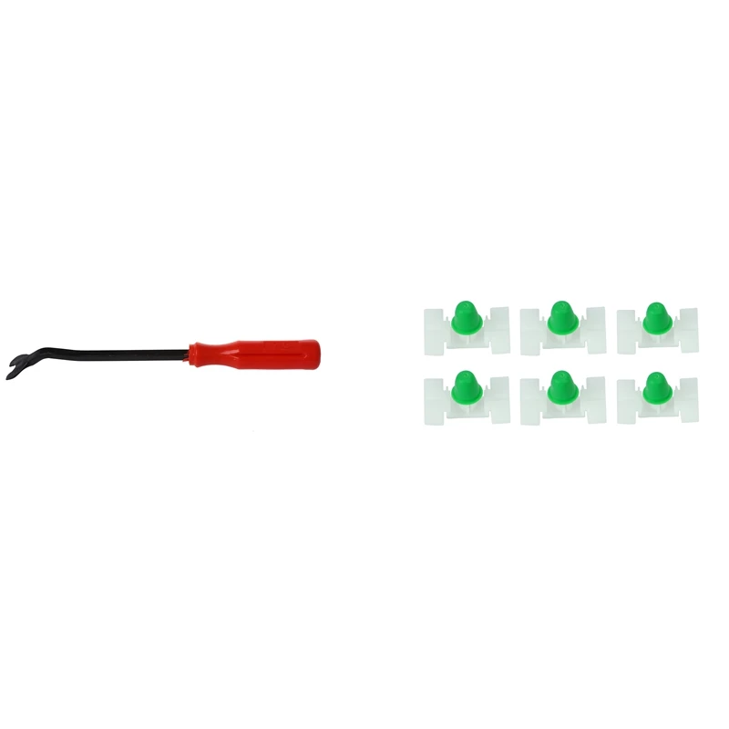 1 Pz Car Van Door Trim Clip Remover Fastener Tool E 50Pcs Car Outdoor Door Fender Trim Panel Fastener Molding Clip