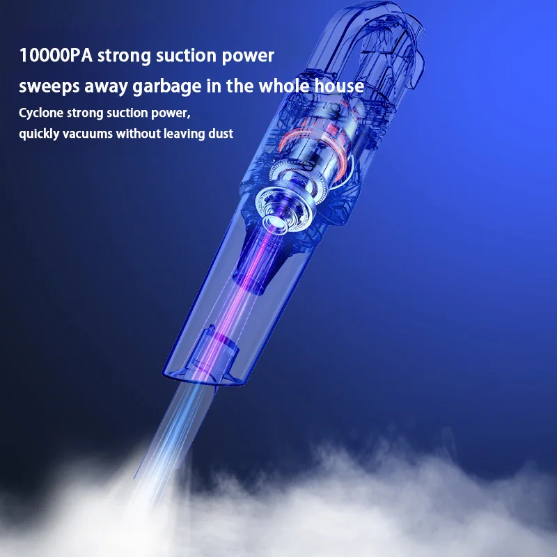 Wireless Vacuum Cleaner Household Portable Handheld Car Vacuum Cleaner Strong Suction High-power Charging