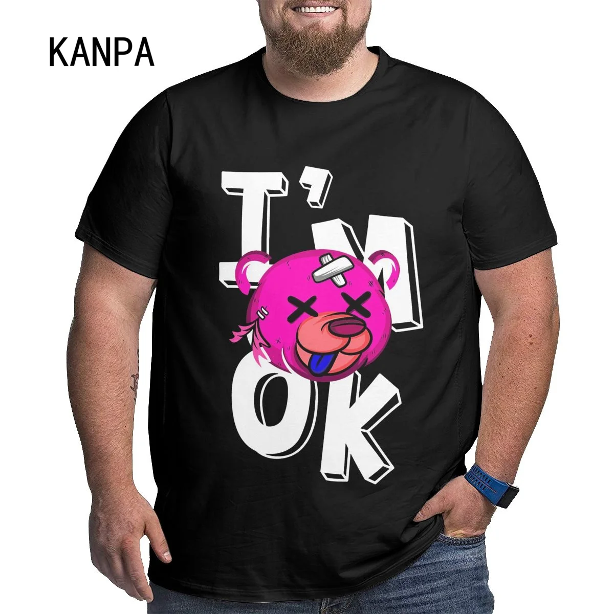 

Футболка мужская с графическим принтом «удачи», смешная рубашка с коротким рукавом, футболка в стиле хип-хоп, модель Y2k футболка, повседневные топы, уличная одежда, 6xl, на лето