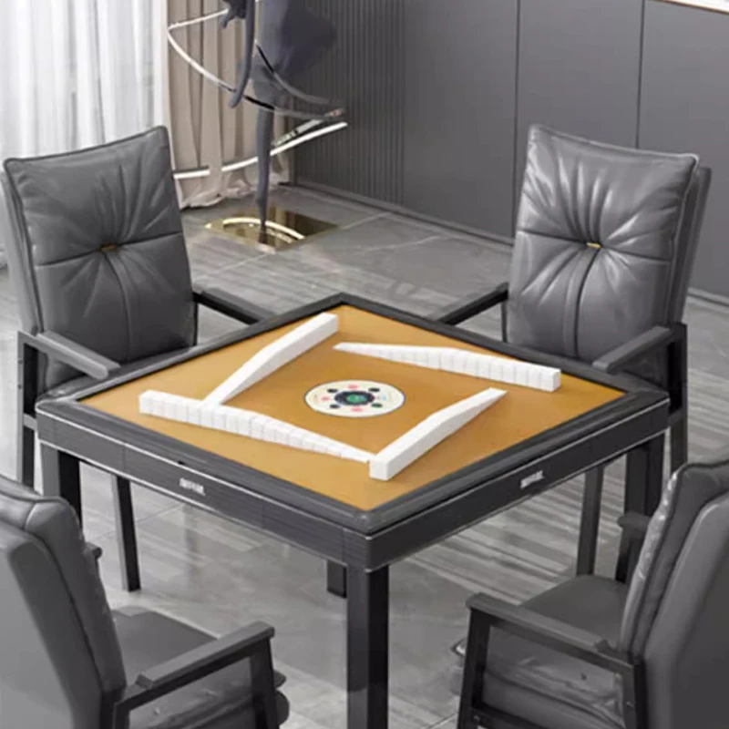 

Luxury Dining Table Mahjong Automatic Be Flexible Dining Table Set Multifunction Cucina Completa Mobili Household Furniture
