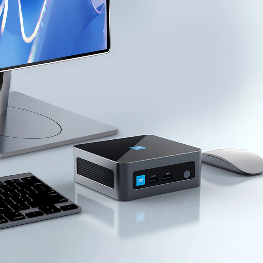 

XCY N100 Mini PC 2.5G RJ45 LAN WIFI6 HD-MI Win11 Office Home HTPC Micro Computer with Cooling Fan