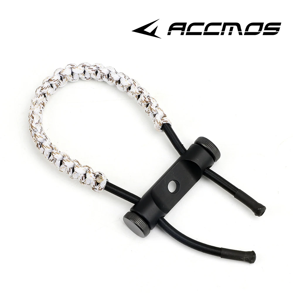 Vibrant Archery Bow Wrist Sling - Adjustable Braided Parachute Cord