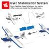 Sport Cub 500 RC Plane One-Key Aerobatic Remote Control Airplane with Xpilot Stabilization System 2.4G 2CH Glider Aircraft 762-2 5