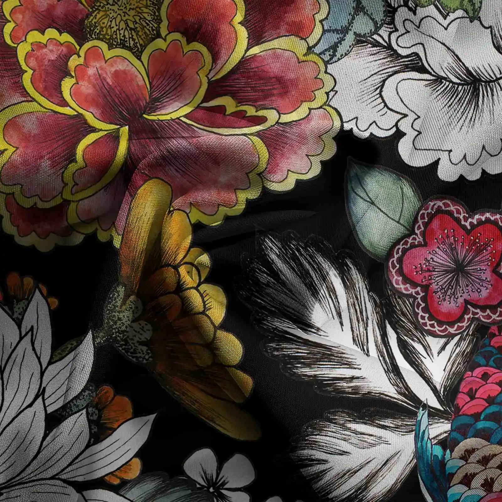 2025 Spring Summer Men Shirt Set Brand Print Fashion Printing Two Piece Set Mens Light Luxury Lightweight Party Long Sleeves_voghion.com