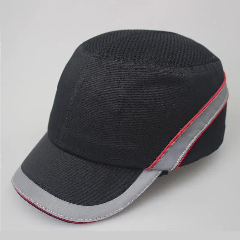 Breathable Lightweight Anti Impact Safety Hard Hat Baseball Cap Helmets
